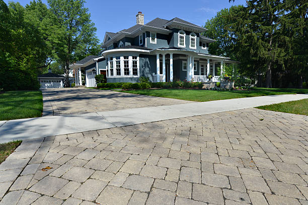 Paver Driveway Replacement in Utica, IN